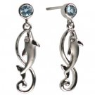 Artistica Endless Love Dolphin Earrings