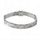 Island Flower Link Bracelet 12mm