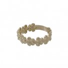 Plumeria Eternity Ring