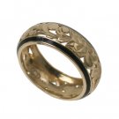 Mau Loa Dome Ring with Enamel 8mm