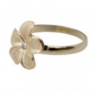 Queen Plumeria Diamond Ring 13mm