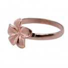 Queen Plumeria Ring Rose Gold 9mm