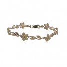 Plumeria Lei Bracelet 11mm