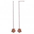 Queen Plumeria Icicles with Diamonds Rose Gold