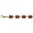 Turtle Link Bracelet with Enamel