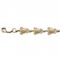 Turtle Gold Bracelet 6mm