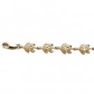 Turtle Gold Bracelet 8mm