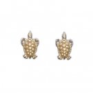 Baby Turtle Gold Earrings
