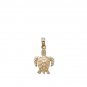 Turtle Gold Pendant 16mm