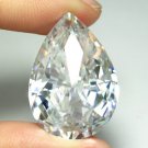 922+ct. BRILLIANT GIANT LAB CLEAR WHITE DIAMOND PEAR