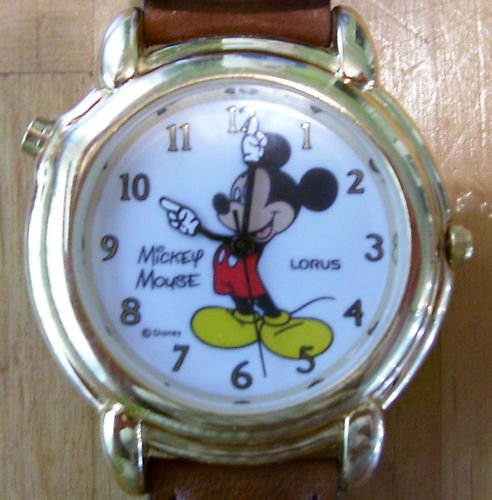 Vintage Mickey Mouse Talking Watch by Lorus