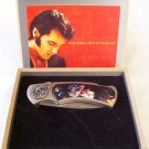 Elvis Presley Collectible Knife - Wooden Box