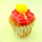 cupcake candle set for wedding and party favor sampler
