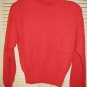 Huntington Ridge Red Turtleneck Long Sleeve Sweater Medium USA/Canada-Free ship.