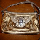 Kathy VanZeeland crossbody gold purse