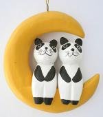 panda/ moon