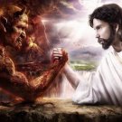 Good Vs Evil T-Shirt/Sweatshirt – God/Devil/Jesus/Satan – Size L
