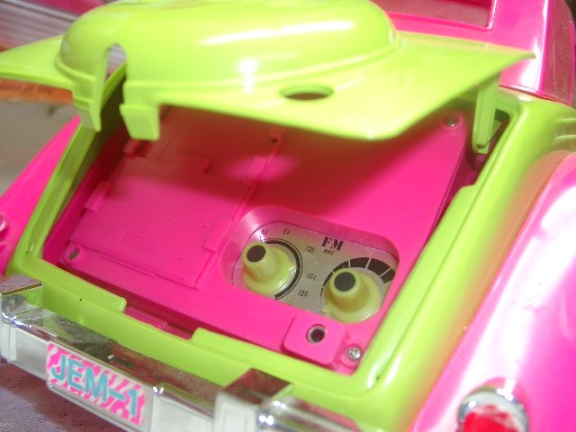 Vintage Jem Barbie Radio Car