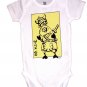 "Ninja Cow" Onesies (4-pack)