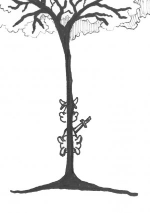 Lunch Bag: Ninja Tree