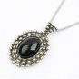Black Stone Necklace