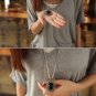 Black Stone Necklace