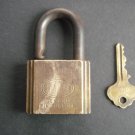 Vintage ILCO Genuine Pin Tumbler Lock & Key KXQ3004