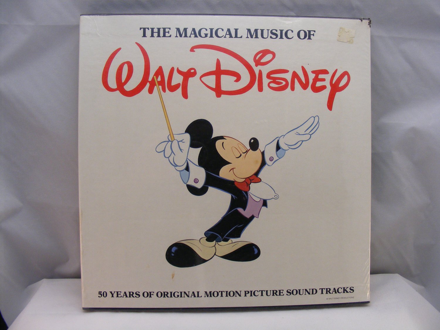 The Magical Music of Walt Disney 4 LP's Box Set Motion Picture Music