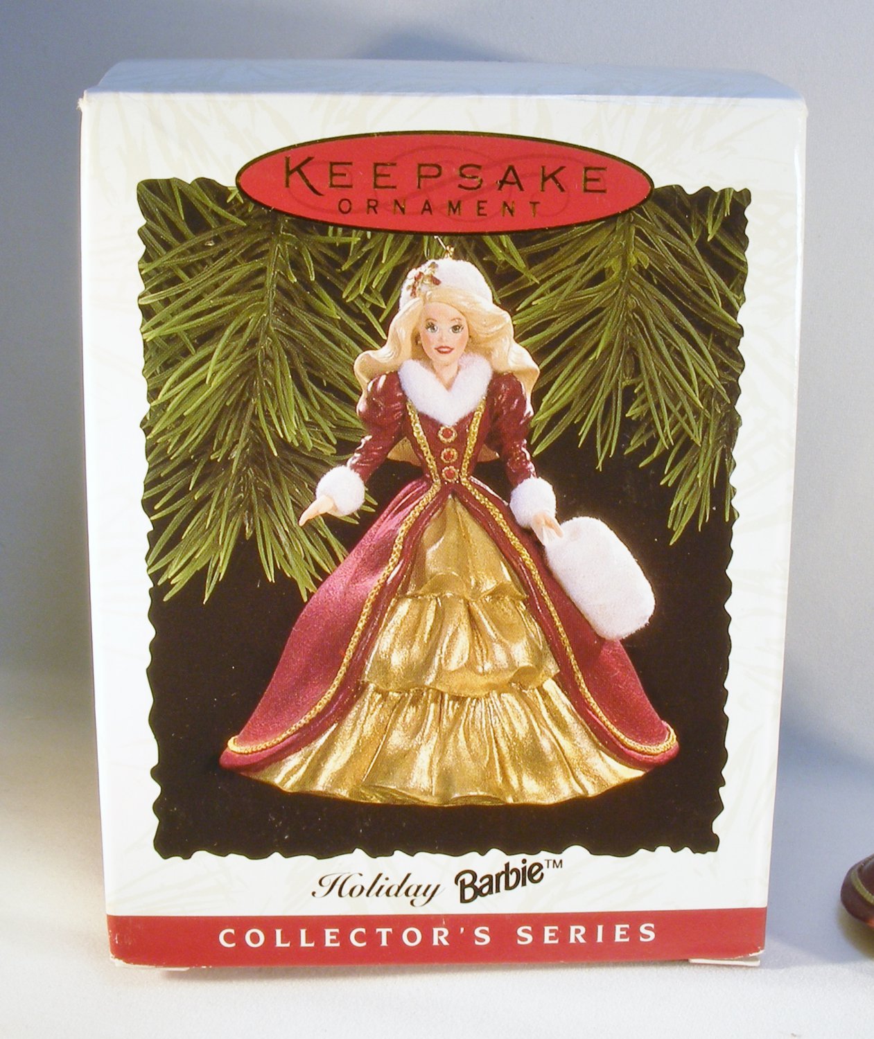 hallmark keepsake ornament holiday barbie collector's series