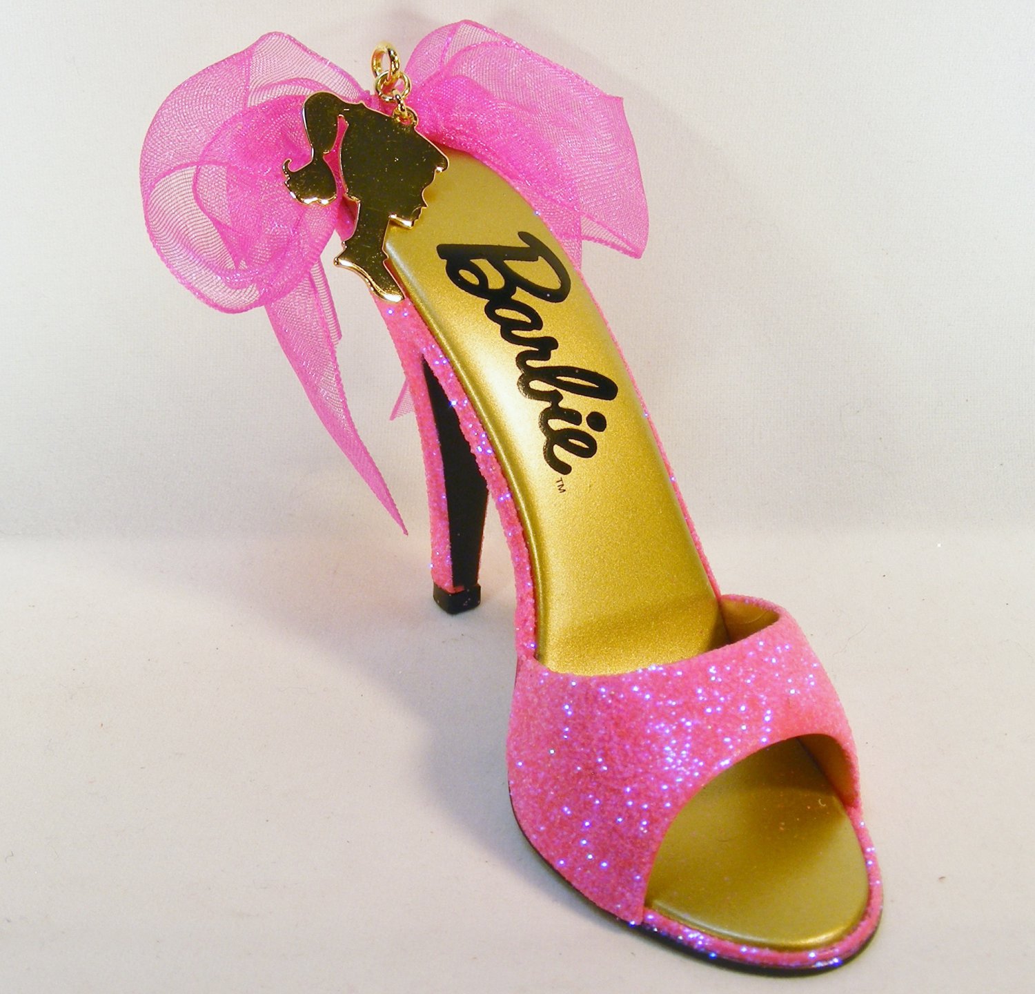 Hallmark 2009 ShoeSational Barbie Pink Pump w/ Charm