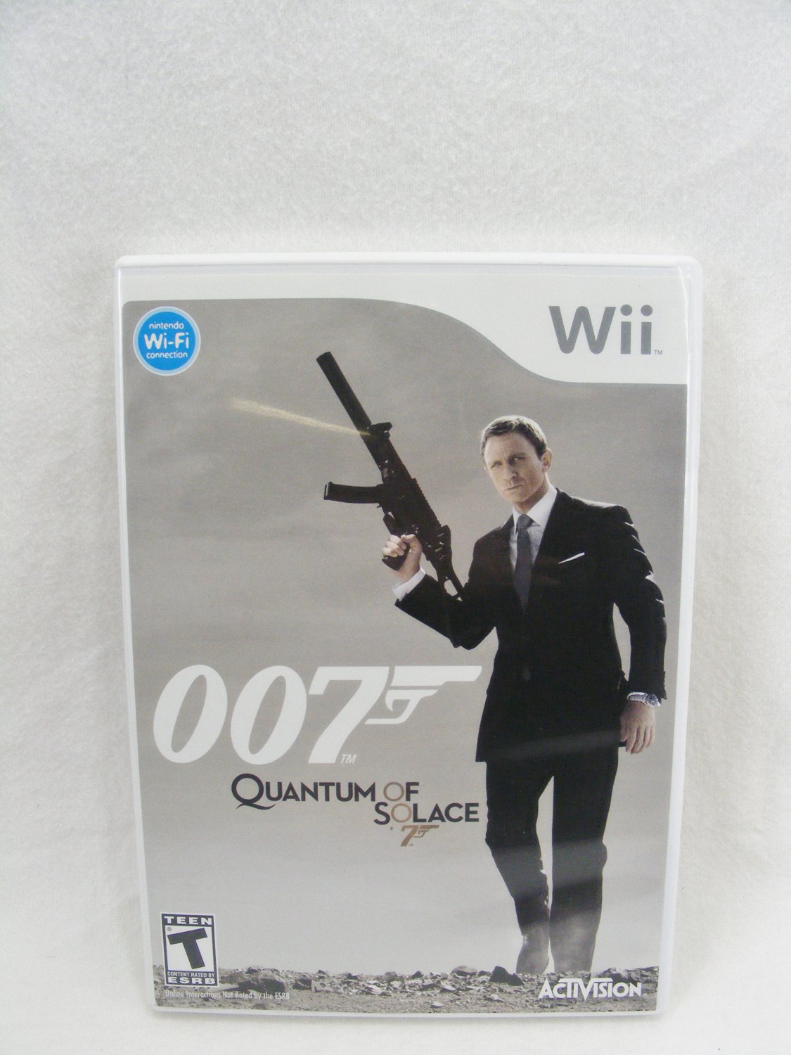 James Bond 007 Quantum of Solace (Nintendo Wii, 2008) Complete! **TESTED**