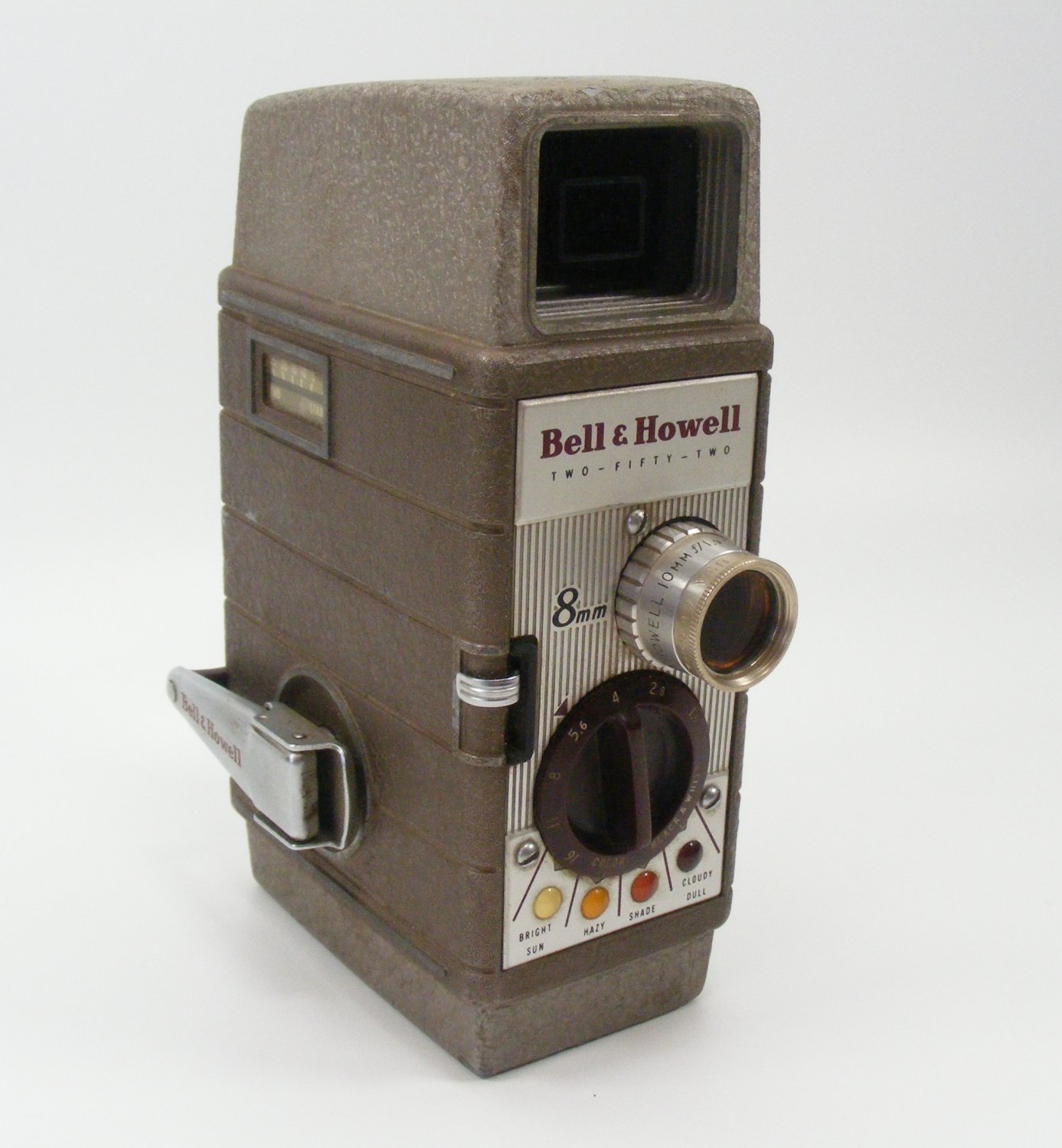 Bell & Howell Model Two Fifty Two Film Movie Camera 8mm ,1960's