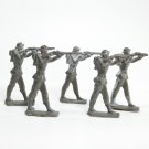 Vintage Lead " Flats" Toy Soldiers (5)