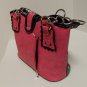 Concealed Weapon Purse Tote Western Buckle Bucket Bling Rhinestone Studs Pink