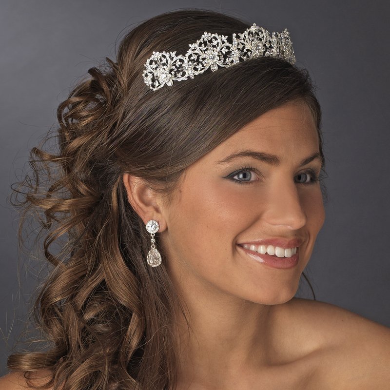 Glamorous Royal Tiara for Quinceanera, Mis Quince Anos, Debutante