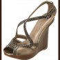 Womens Blossom Sexy Copper Wedges Shoes 5.5 to 10