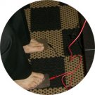Stainless steel foot pads and cables