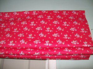 CATH KIDSTON MINI ROSE RED ROMAN BLIND SMALL