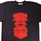 Designer T Shirt -Opera Facial Mask Design for Men, New  (Men's Medium)