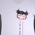 Girl T Shirt Design for Female Wear, New, Never Opened   (Women's Medium)