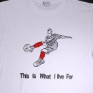 Football T Shirts for Men - Original New Package   (Men's Large)