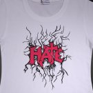 Letter "HATE" T-Shirt Design for Women - Original Pack   (Women's Large)