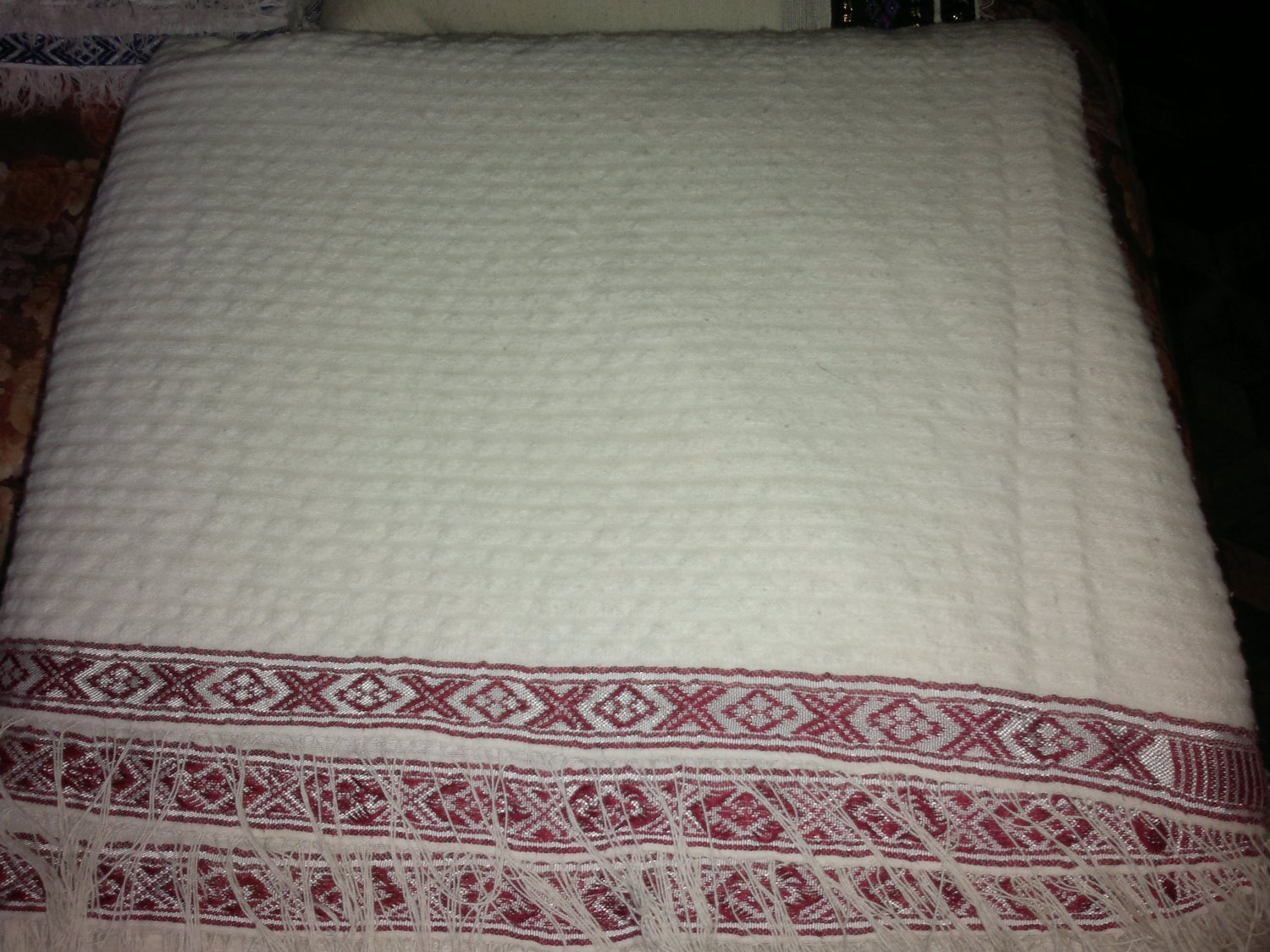 Ethiopian/Eritrean Hand Made Gabi, Blanket. 100 Cotton. Limited Time