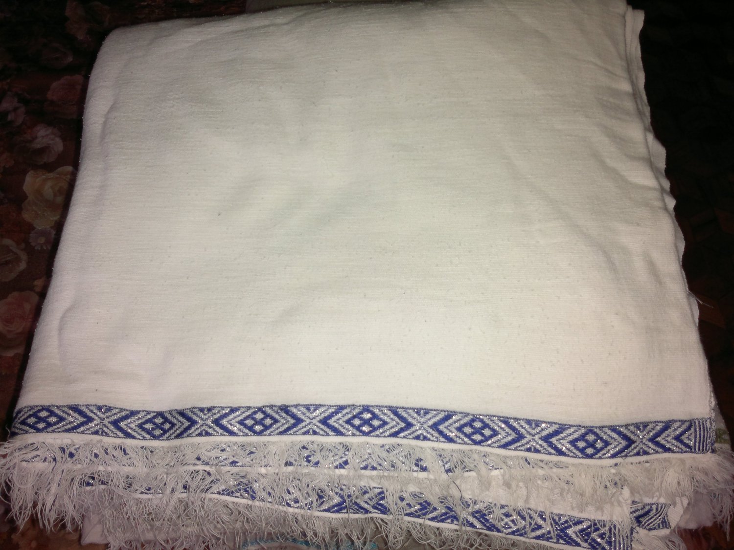 Ethiopian/Eritrean Hand Made Gabi, Blanket. 100 Cotton. Limited Time