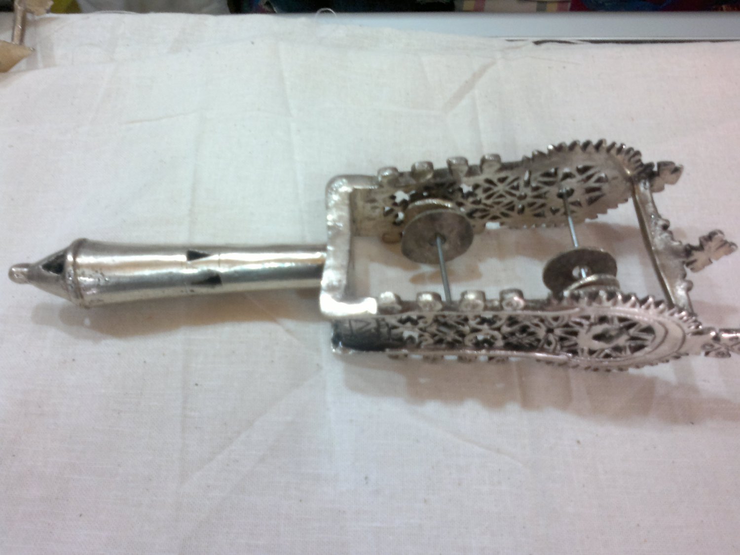Hand Made Ethiopian Ortodox Twahedo Church Sistrum. (Sinasil) Free Shipping