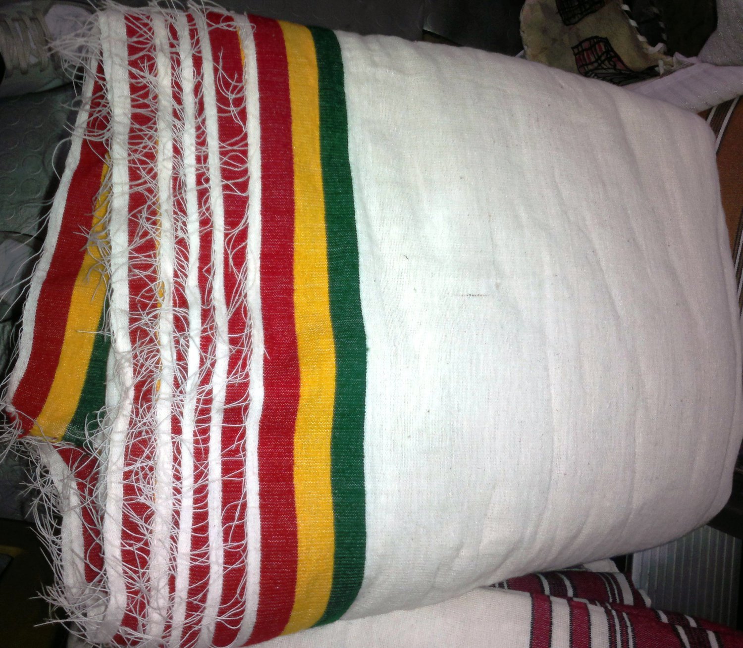 Gabi 100 Cotton ethiopian (Erterian) african Blanket free shipping