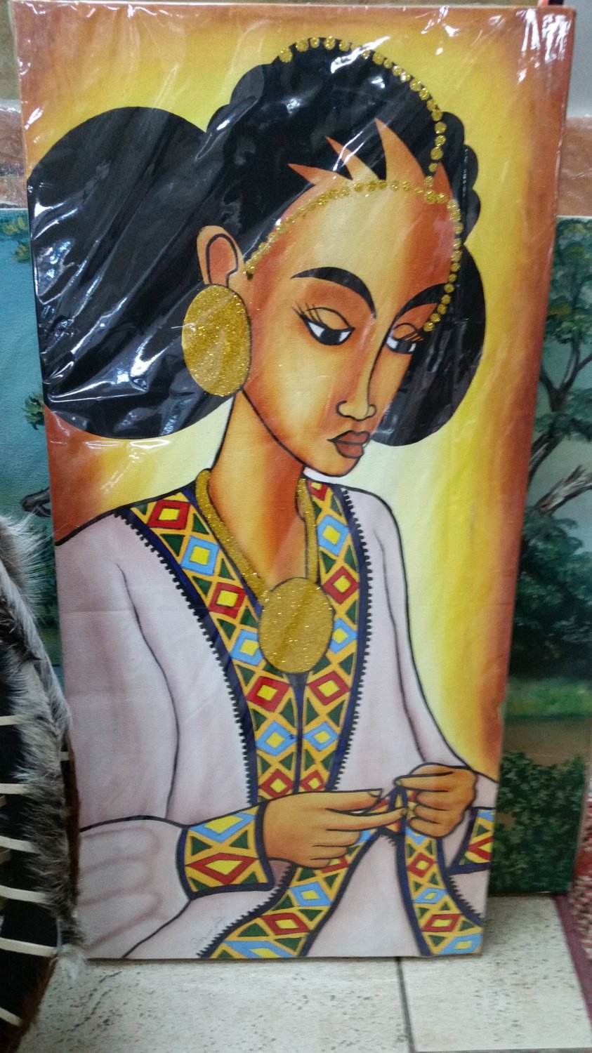 Ethiopian Eritrean  Habeshan African Drawings and Arts  