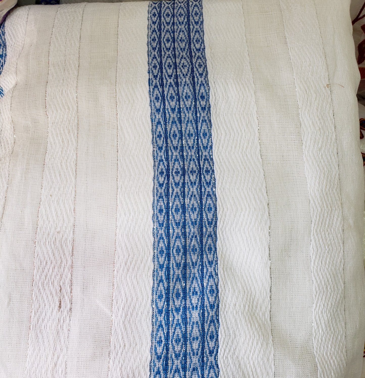 Ethiopian/Eritrean Hand Made new design Gabi, Blanket. 100 Cotton