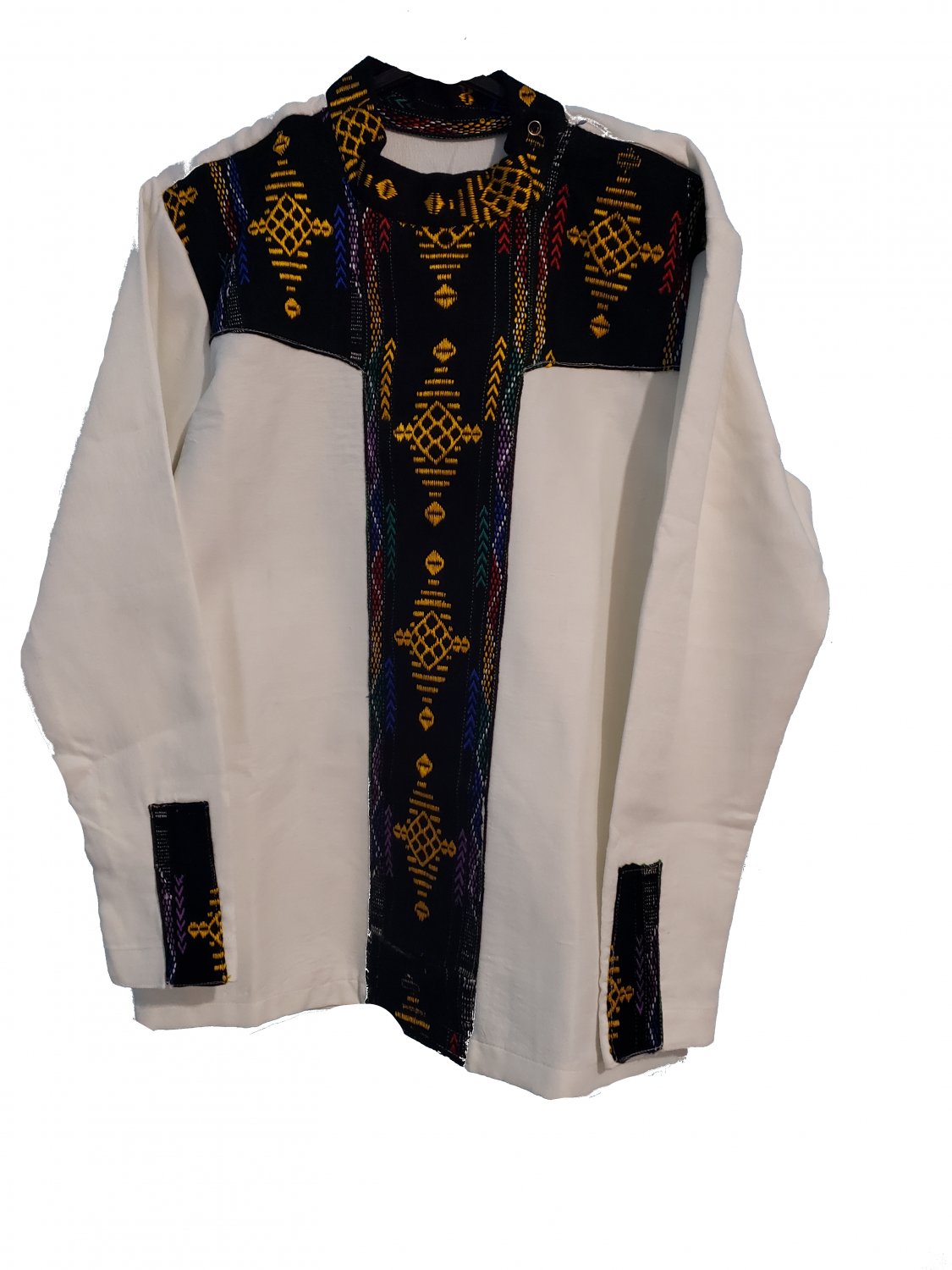 Hand Made Ethiopian/Eritrean Men's Shirt Hager Lebse Made out of 100% Cotton. Free Shipping