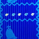Sailing Boats Design Egyptian Beach Towel (40x70 inches)